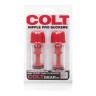Красные винтовые помпы для сосков COLT Nipple Pro-Suckers