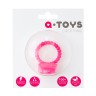 Розовое силиконовое виброкольцо A-toys