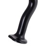 Черный стимулятор для пар P&G-Spot Dildo Size L - 19 см.