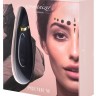 Чёрный бесконтактный клиторальный стимулятор Womanizer Premium