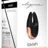 Черный клиторальный стимулятор Lavish - 8,9 см.