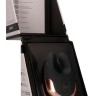 Черный клиторальный стимулятор Lavish - 8,9 см.