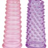 Набор из 2 насадок на пальцы Lust Fingers Sleeve