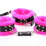 Набор с розовым мехом BDSM Light