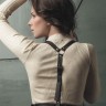 Портупея 3-в-1 Elle Black с оборками