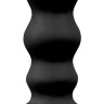 Чёрная насадка для душа HYDROBLAST 4INCH BUTTPLUG SHAPE DOUCHE для анальной стимуляции