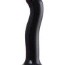 Черный стимулятор для пар P&G-Spot Dildo Size XL - 19,8 см.