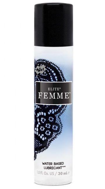 Премиальный женский лубрикант на водной основе Wet Elite Femme - 30 мл.
