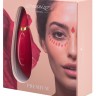 Красный бесконтактный клиторальный стимулятор Womanizer Premium