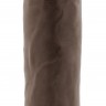 Коричневый фаллоимитатор 9.5 Inch Cock - 22 см.