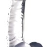 Прозрачный фаллоимитатор на присоске Luxy 7" - 18 см.