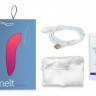 Розовый вакуум-волновой стимулятор клитора We-Vibe Melt