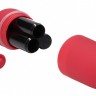Красное гладкое виброяйцо Vibrating Egg - 8 см.