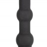 Черный анальный электростимулятор Volt Electro-Beads - 23,5 см.