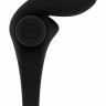 Черное эрекционное виброкольцо Bunny Silicone Cockring With Stimulating Ears