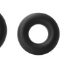 Набор черных колец из мягкого силикона Super Soft Power Rings