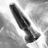 Черная анальная втулка Gemini β - 12,3 см.