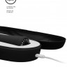 Черный универсальный массажер Wand Pearl - 20 см.
