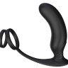 Черный массажер простаты REMOTE P-PLEASER