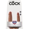 Двусторонний фаллоимитатор-мулат U-Shaped Small Double Trouble - 33,5 см.