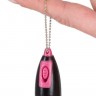 Мини-вибратор Key Ring Vibe в виде брелка - 6,5 см.