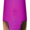 Фиолетовый вибратор-ротатор Lova-lova - 17,5 см.