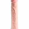 Телесный фаллоимитатор на присоске 11" Triple Density Cock - 25,4 см.