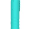 Зеленый мини-вибратор Dino - 10,9 см.
