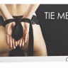Чёрная лента-галстук для бандажа Tie Me Up