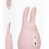 Розовый клиторальный стимулятор Love Bunny - 9,4 см.