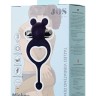 Синее виброкольцо с хвостиком JOS MICKEY
