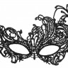 Черная кружевная маска ручной работы Royal Black Lace Mask