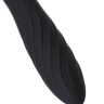 Черно-красный двусторонний вибромассажер Black&Red - 21 см.