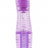 Фиолетовый вибратор с рёбрышками Lines Exciter - 16,2 см.