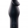 Черный анальный вибромассажер 5INCH RECHARGEABLE BUTTPLUG - 12,7 см.