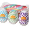 Набор из 6 мастурбаторов Tenga EGG IV с различным рельефом