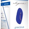 Синий клиторальный стимулятор Precious - 6,4 см.