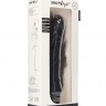 Черный вибромассажер Multispeed G-Spot Vibrator - 23,5 см.