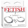 Металлические наручники Beginner's Metal Cuffs