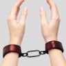 Ошейник с наручниками Reversible Faux Leather Collar and Wrist