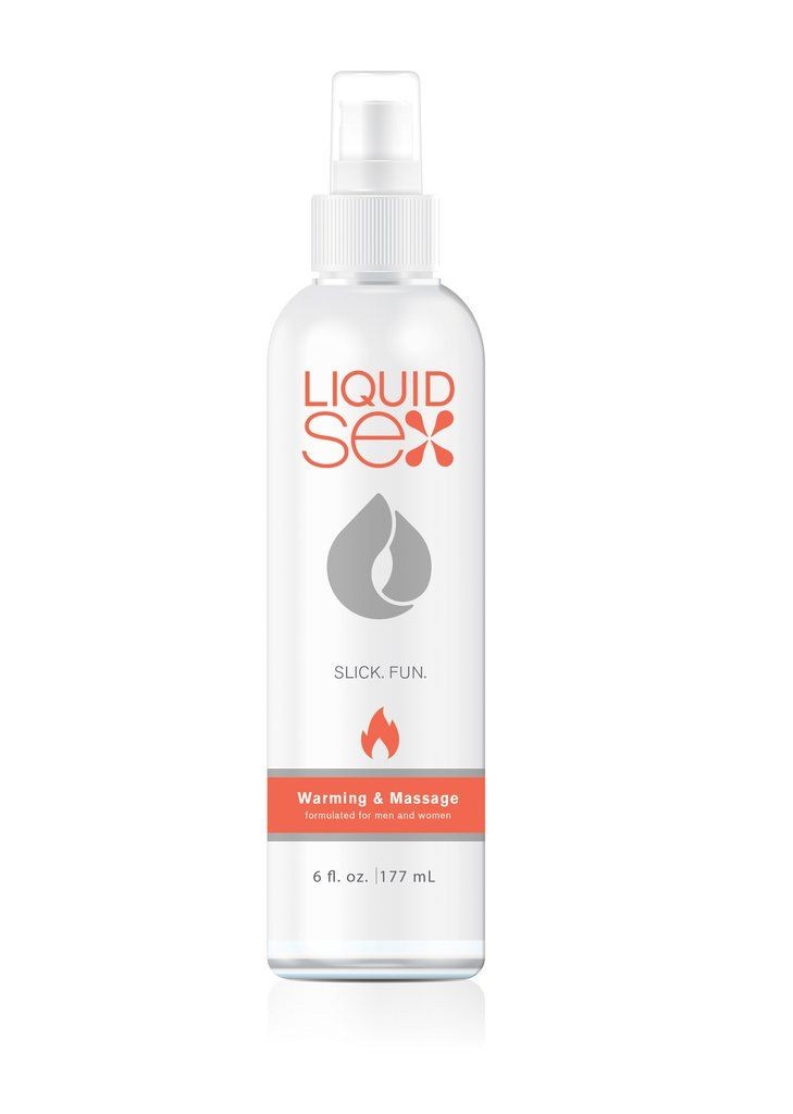 Лубрикант с согревающим эффектом Liquid Sex Warming & Massage - 177 мл.