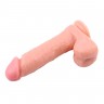 Телесный страпон 8.5" Kyle Korver Strap-On - 15 см.