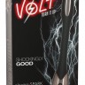Черный гибкий вибромассажер с электростимуляцией Electro-Spark - 23,5 см.