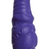 Фиолетовый фаллоимитатор "Гиппогриф small" - 21 см.
