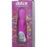 Розовый мини-вибратор Dolce Jaden - 12,5 см.