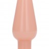 Телесная коническая анальная пробка Basic 5 Inch - 12,7 см.