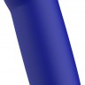 Синяя рельефная вибропуля Bmine Basic Reflex - 7,6 см.