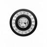 Черный вибромассажер для точки G Glimmer - 20,5 см.