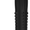 Черная вибропуля Turbo Rechargeable Bullet Lush - 9,8 см.