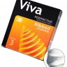 Ребристые презервативы VIVA Ribbed - 3 шт.